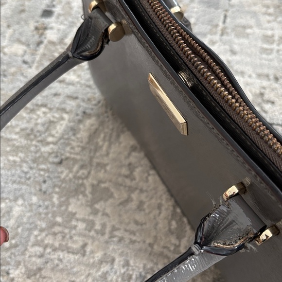 Kate Spade Gray Bixby Place Lise Satchel Handbag